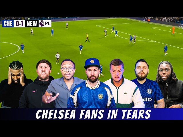 Chelsea Fans in TEARS😭 Chelsea 0-1 Newcastle United