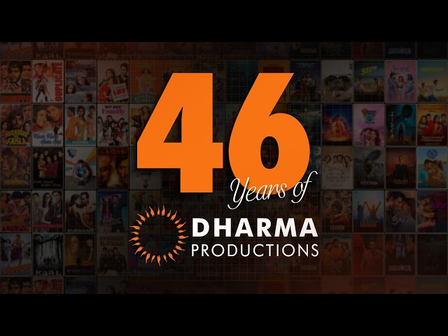 46 YEARS OF DHARMA PRODUCTIONS