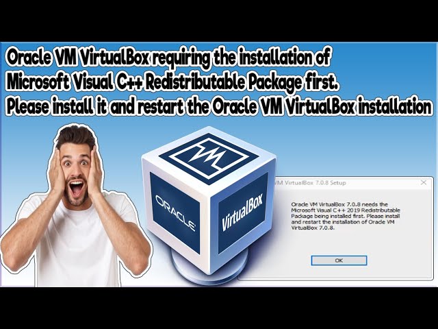 How To Fix VirtualBox needs Visual C++ Redistributable. Install it, restart the installation?