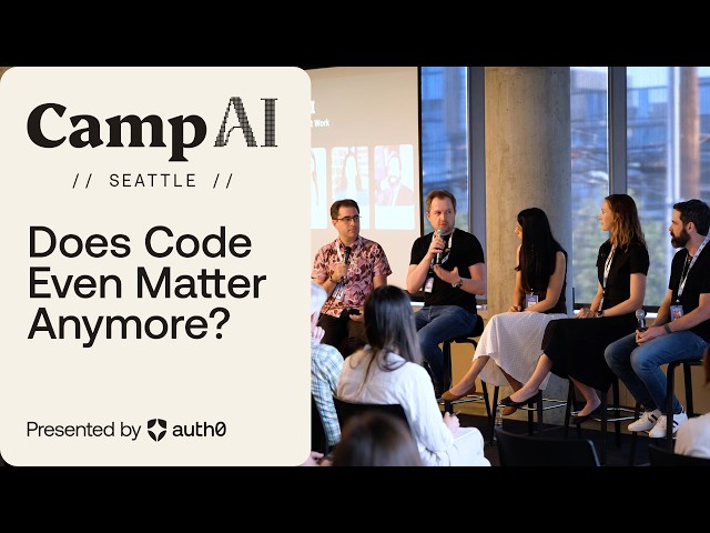 Here’s what you missed at Camp AI // Seattle // Agents at Work