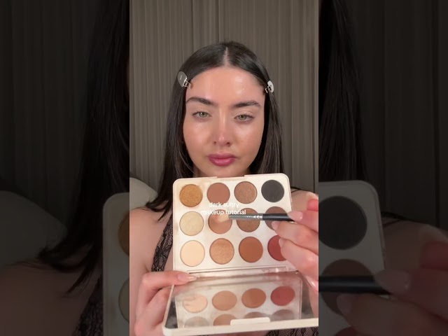 my favoure kind of makeup look... dark feminine products used: Maybelline NY grippy primer YSL