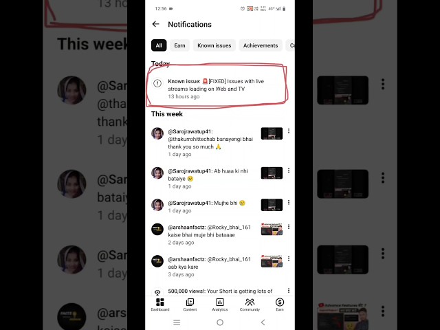 known issue:a [fixed] issues with live streams loading on web and TV