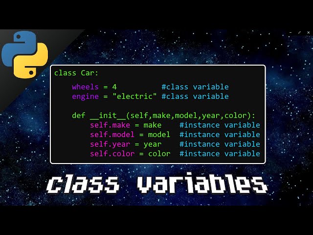 Python class variables 🚗