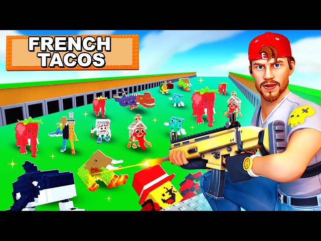 Je dois PROTÉGER la base des FRENCH TACOS sur FORTNITE