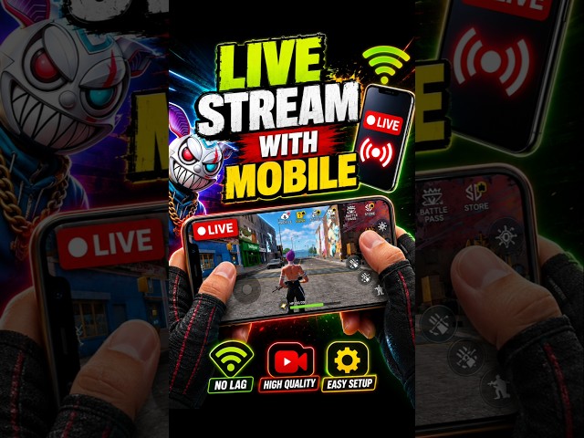Gangstar Mirage Mobile Se Kaise Live Stream Karen | Mobile Se Kaise Live Stream Karen