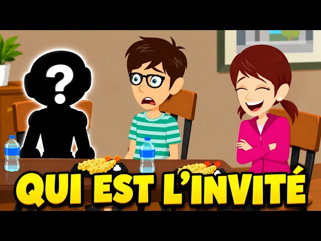French Story – L’Invité | French Conversation for Beginners | DELF A1–A2 Practice