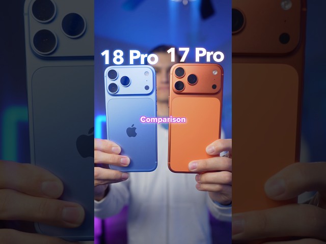 NEW iPhone 18 Pro vs 17 Pro🤔