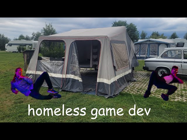 Making a game studio while homeless! | Devlog #1