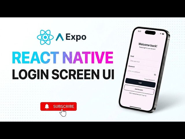 Build a Login Screen UI 🎨 Part - 1