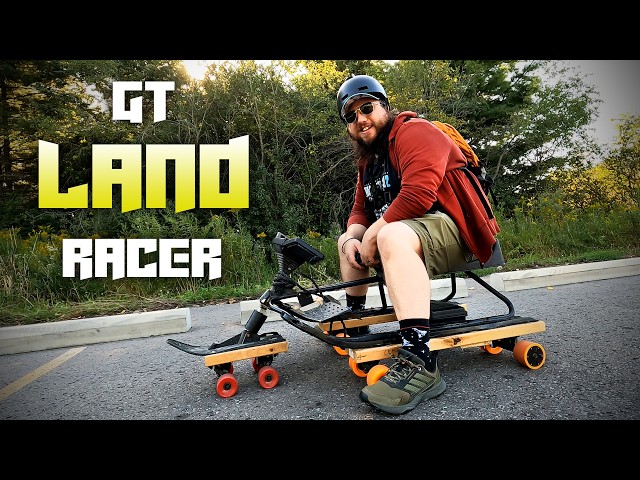 I Drove A GT Snow Racer 20km… In Summer