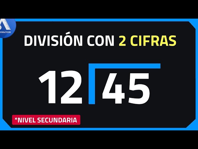Can you divide with two figures? (Learn easily) - Secondary School Level
