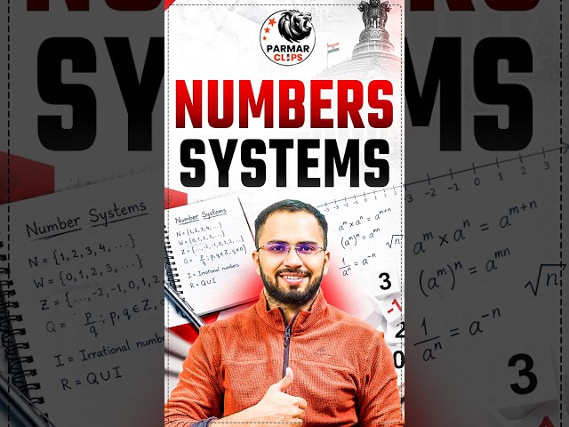 REAL NUMBERS & NUMBER SYSTEM