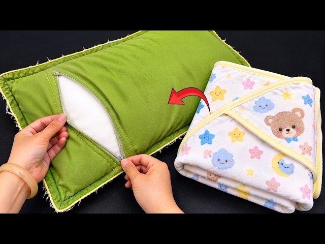 Don’t Throw Away Old Baby Blankets – This Sewing Idea Is Surprisingly Useful!