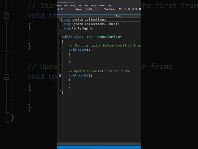 Create Your First C# Script - Unity C# Scripting Tutorial