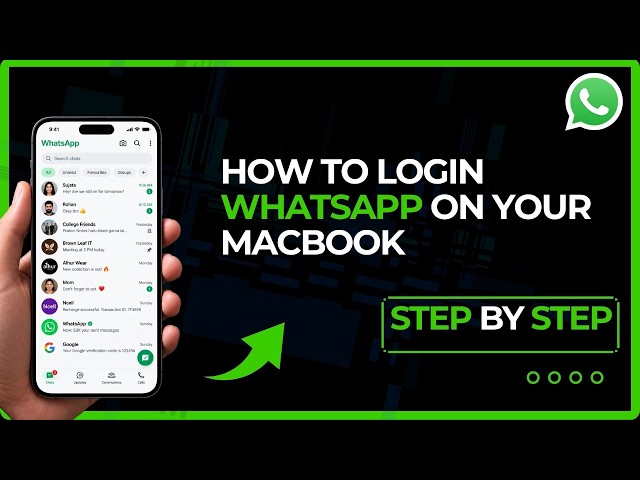 How to Log In to WhatsApp on MacBook | Step-by-Step Guide