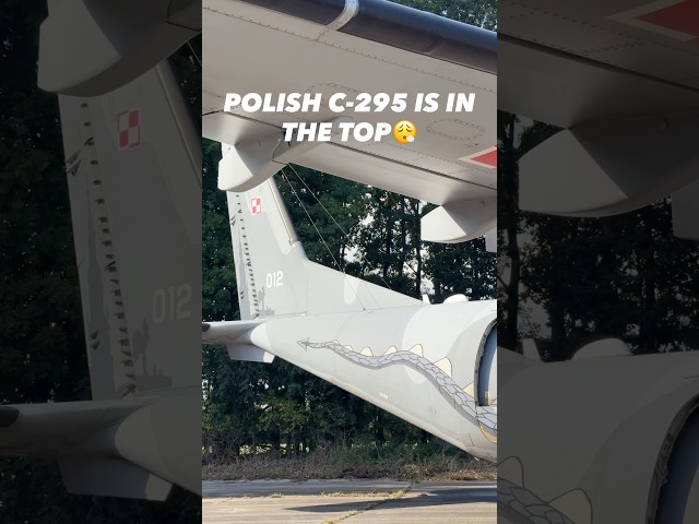 POLISH C-295 IS IN THE TOP😮‍💨 #reels #aviation #airplane #casa #livery