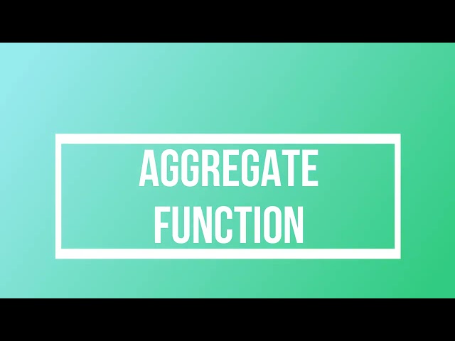 ABS | DATE & TIME | AGGREGATE