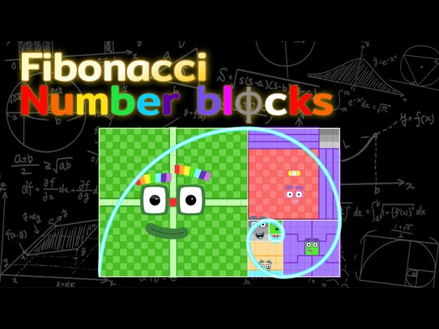 Fibonacci Numberblocks|golden ratio
