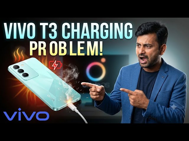 Vivo T3 Charging Problem Solution | Slow Charging & Not Charging Fixed 