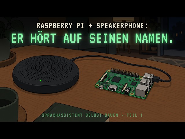 Sprachassistent selbst bauen mit Raspberry Pi, Teil 1: Hardware und Ohr