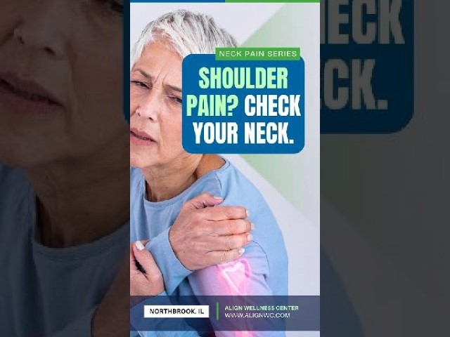 Is Shoulder Pain From Neck? #ShoulderPain #CervicalSpine #PinchedNerve #NorthbrookChiropractor