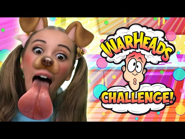 Warheads Challenge | Sour Candy Challenge | Bumble Bree