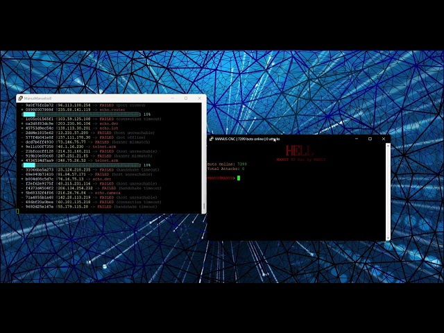 MANUS BOTNET - Best source/exploit for botnet (custom mirai defender) ENS RESOLVER