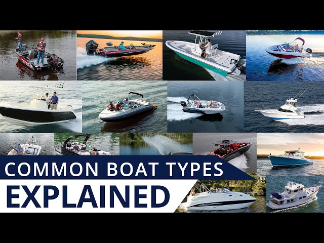 Common Boat Types Explained