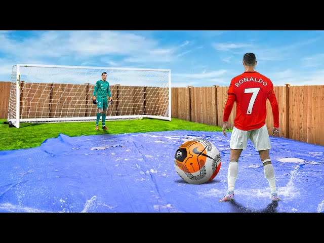 WORLD’S BIGGEST SLIP N SLIDE PREMIER LEAGUE FOOTBALL MATCH!!