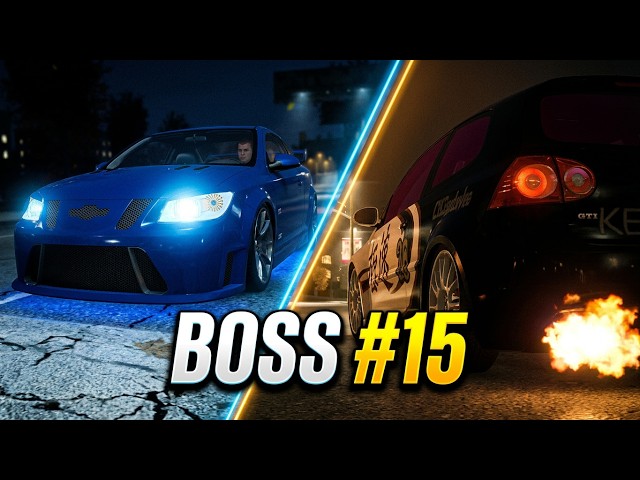 NFS:MW Rework 4.0 ( 15 босс Чёрного списка ) часть 1/2