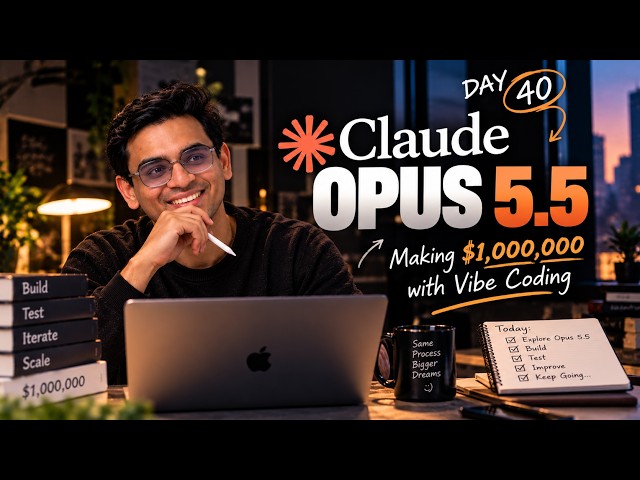 🔴 Day 40 - Vibe Coding an App Until I Make $ 1,000,000