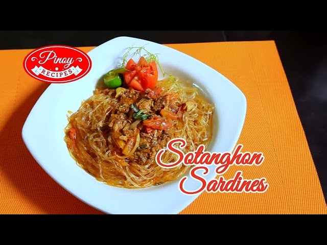 Sotanghon Con Sardinas Pinoy Recipe : How to cook Sotanghon Con Sardinas | Pinoy Recipes