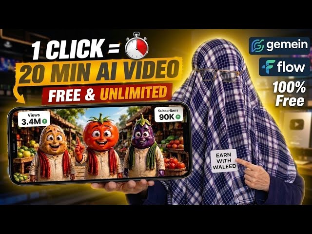 Ab khud banaye AI cartoon videos! Sabse aasan tarika