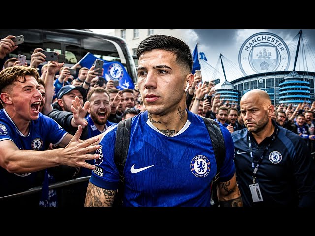 ENZO FERNANDEZ GETS HERO'S WELCOME AT FULHAM! 😱 CHELSEA FANS CHANT HIS NAME | "ENZO MUST STAY"