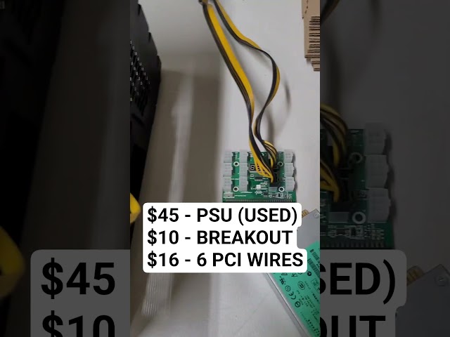 Server PSU Hack for Multi-GPU AI Rigs