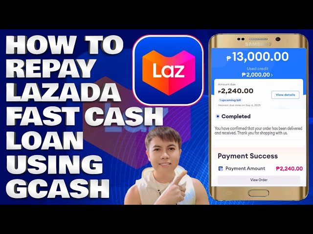 How To Repay Lazada FastCash Loan Using GCash