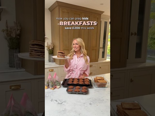 A few ways I prep breakfast ahead to make our mornings run a little smoother 🥞🤍