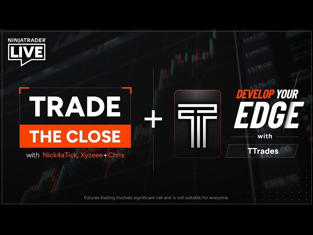 NinjaTrader Live | Develop Your Edge | Intro to the TTrades Fractal Model (9/17/26)