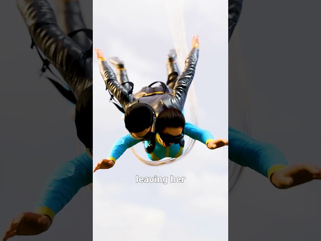 Woman Survives Skydiving Fall 😨