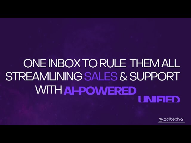 Unified Inbox AI – Manage Every Customer Conversation from One Intelligent Dashboard