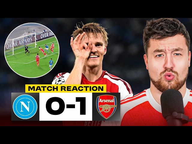 HOW DID WE ONLY SCORE 1! Napoli 0-1 Arsenal | Match Reaction