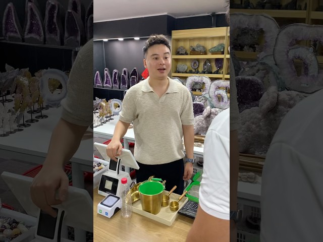 When their order total is $67.69… #crystalwholesaler #genz #funny #crystaltower