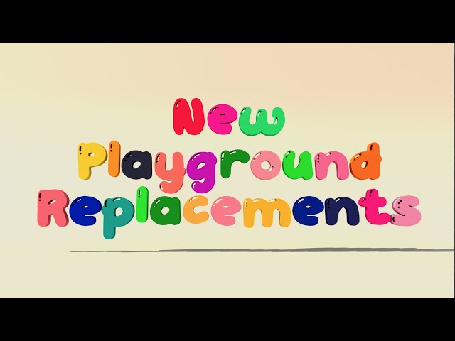 New Playground Replacements