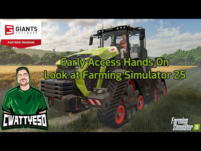 First Hands on Look at Farming Simulator 25