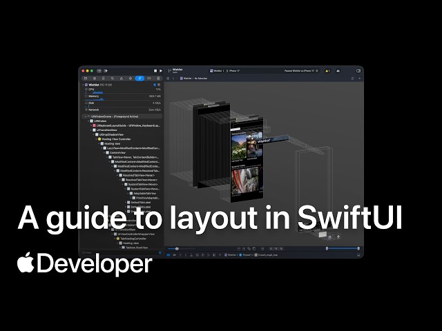 A guide to layout in SwiftUI | Meet with Apple