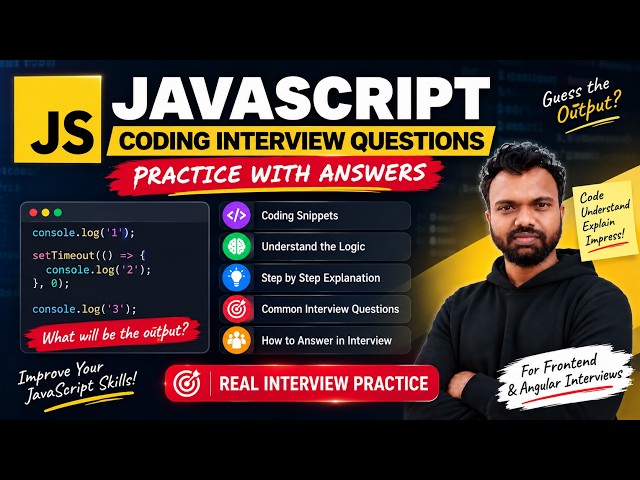 JavaScript Coding Interview Questions | How to Solve Code Snippets
