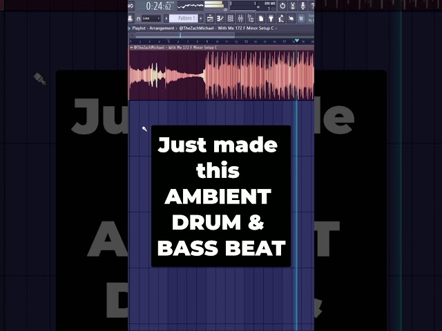 Just made this AMBIENT DRUM & BASS BEAT