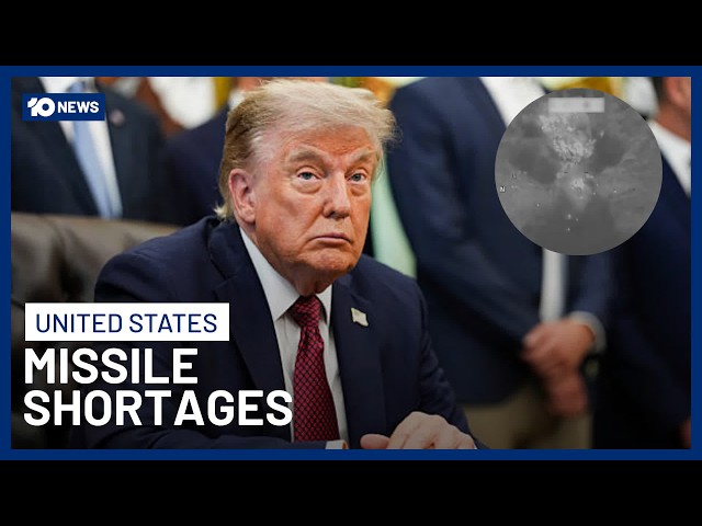 Fears US Is Weakened After Reports Its Struggling To Maintain Missile Supply | 10 News