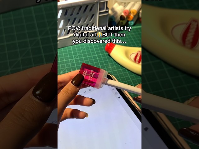 This is a life saver for traditional artist😭🙌