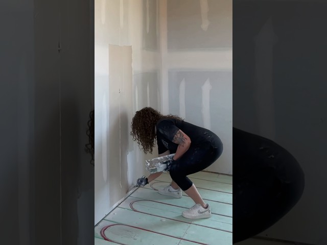 54” board makes for some big butt joints 😂 #shorts #drywall #fun